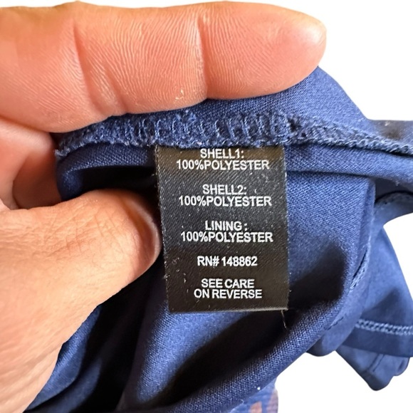 Torrid, Navy Blue, Four Layer, Tulle, Midi, Elastic Band Skirt sz 0 (12) - Picture 8 of 9